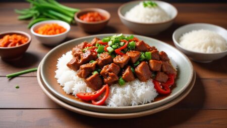 Baharatlı Hunan Domuz Tabağı