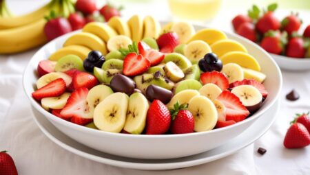 Çikolatalı Meyve Salatası Tarifi