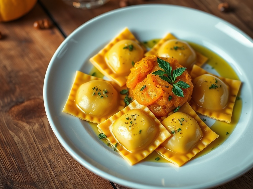Bal Kabaklı Ravioli İçin Pratik Hamur Tarifi