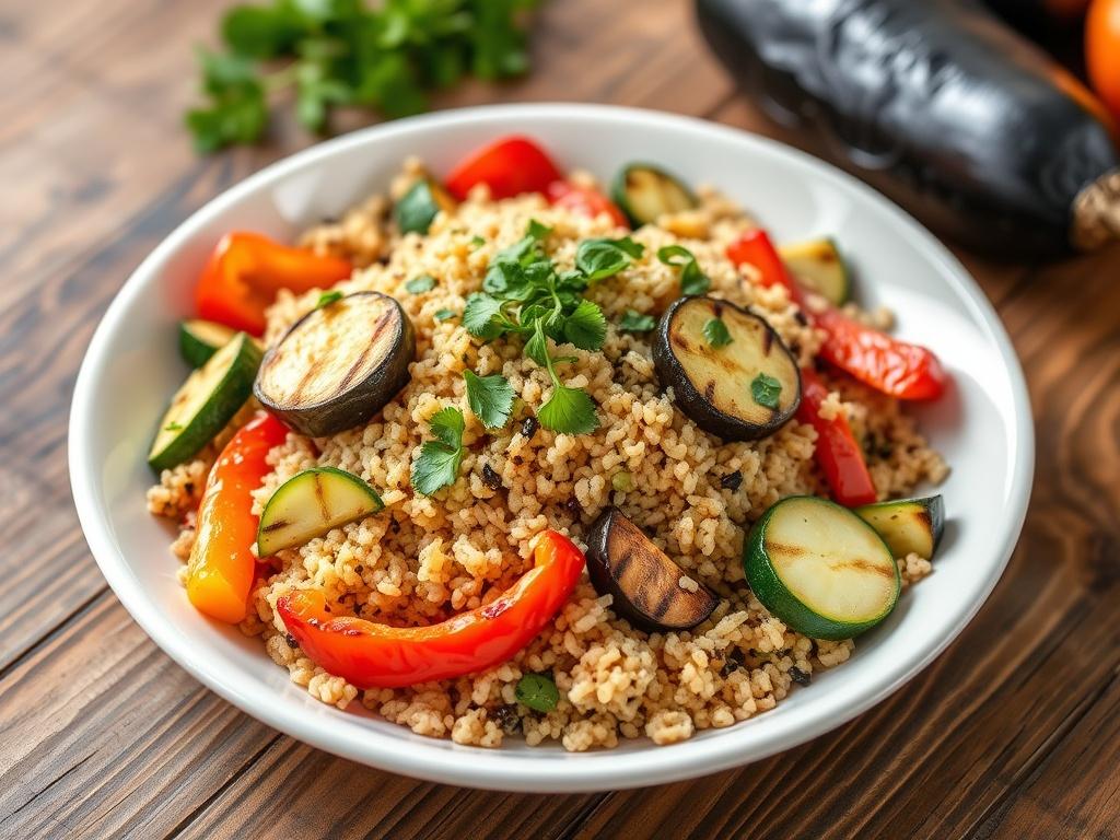 izgara sebzeli bulgur pilavi tarifi 5LSASyN2