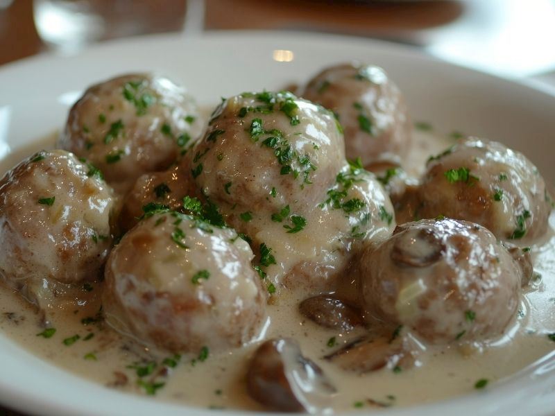 kremali mantarli kofte Cm5Jckvy