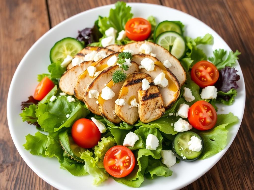 limonlu tavuk salatasi
