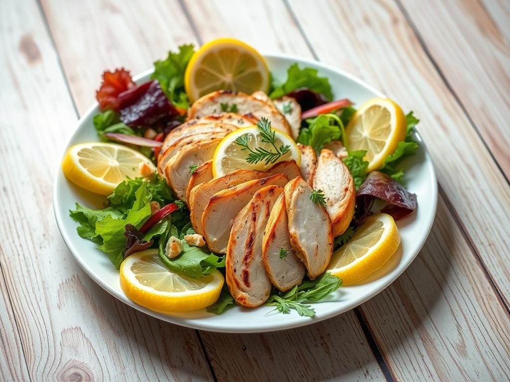 limonlu tavuk salatasi tarifi
