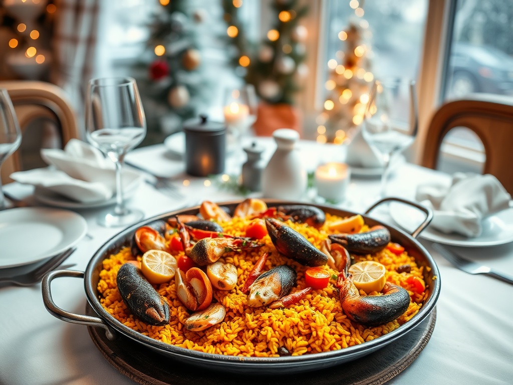 Renkli Paella: Soğuk Günlerin Sıcak Sıcak Yemek Keyfi!
