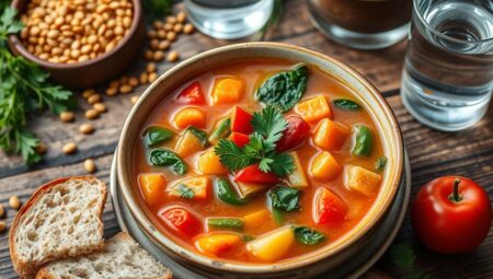 Sebzeli Mercimek Çorbası Tarifi