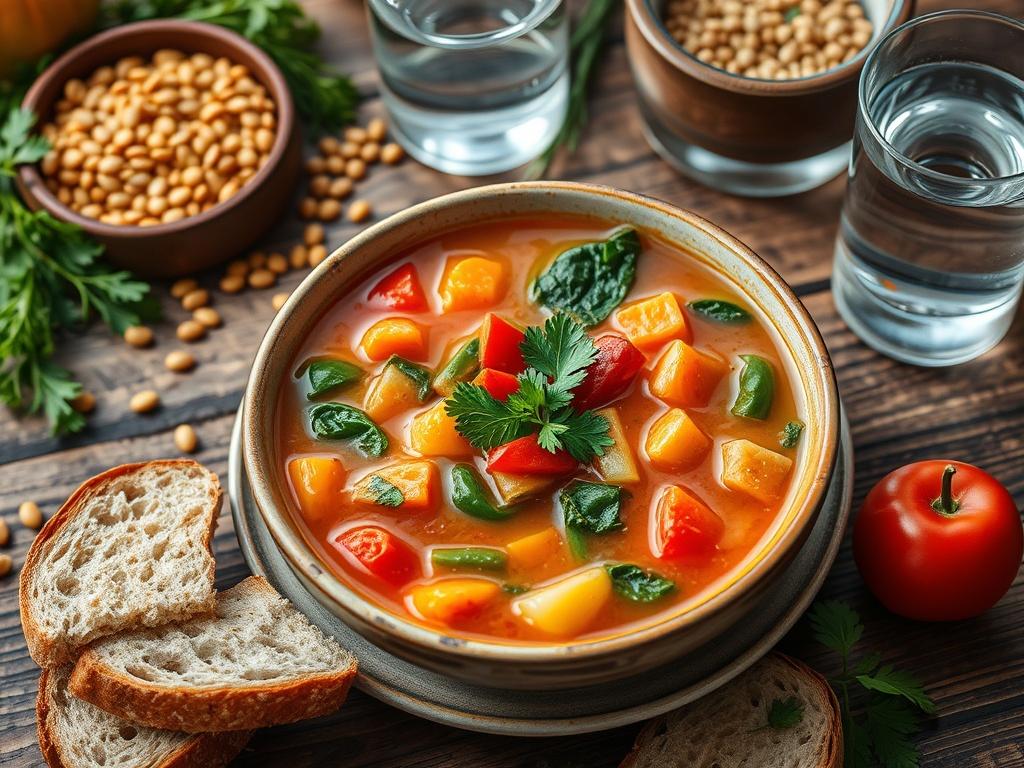 sebzeli mercimek corbasi tarifi