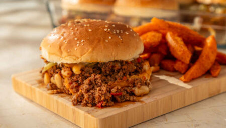Fırın Hamburger – Sloppy Joe