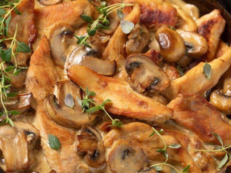 tavuk stroganoff