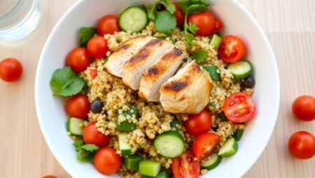 Tavuklu Kinoa Salatası Tarifi