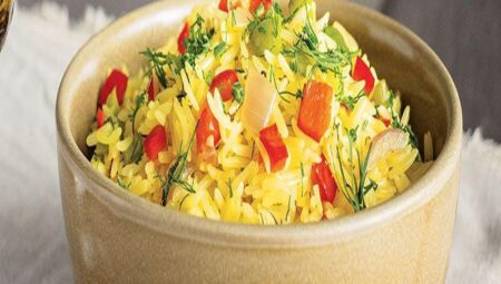Zerdeçallı Basmati Pirinç Pilavı