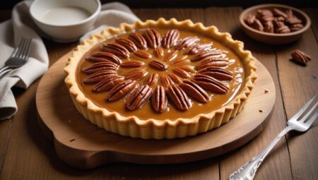 Karamelli Pecan Fıstığı Tartı: Lezzetli Bir Şıklık
